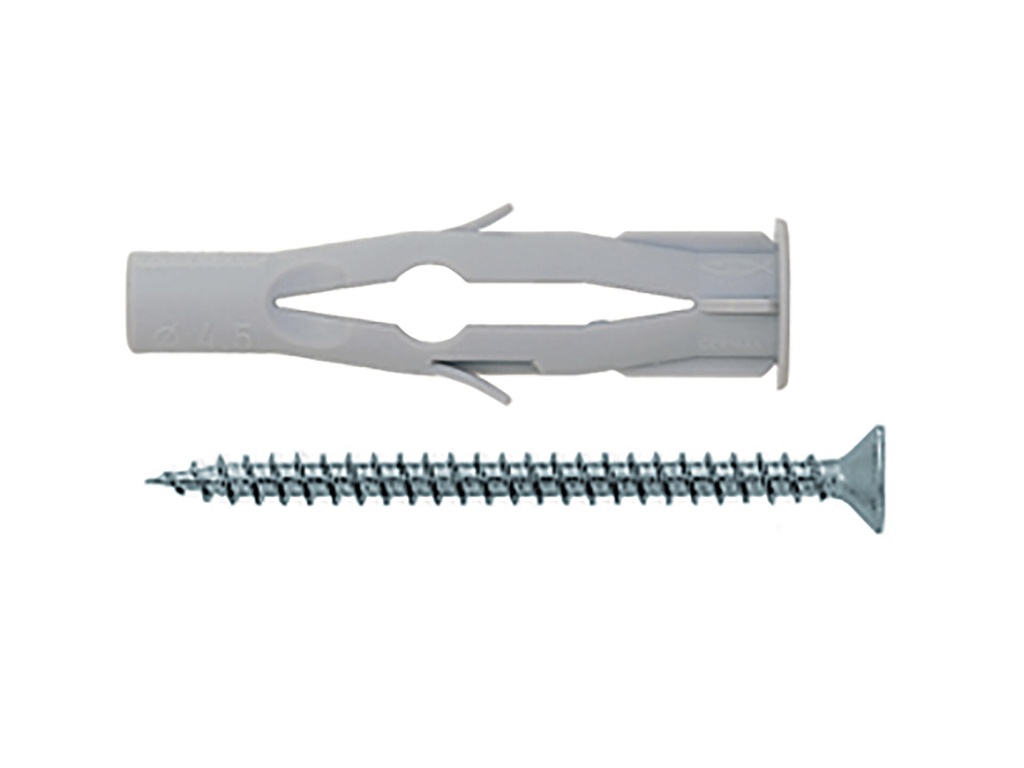 Fischer Universeel Plug FU 8x50 + Schroeven 6st