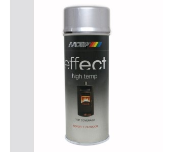 MOTIP DECO EFFECT HITTEBESTENDIGE LAK ZILVER SPUITBUS 400ML