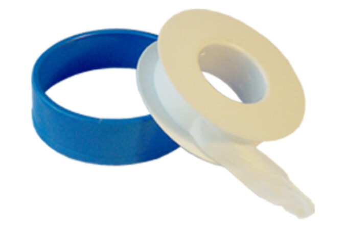 Teflonband voor Gastechniek. 0,2 x 12mm x 12m