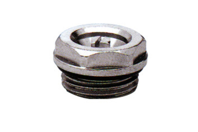 Radiatorstop met ontluchter 1/2"