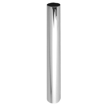 Chroom buis voor hevel zonder kraag 5/4" x 30 cm