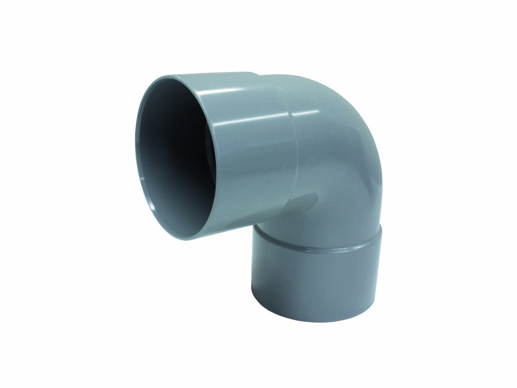 Sanitaire Bocht Grijs Ø40mm - 87° F/F