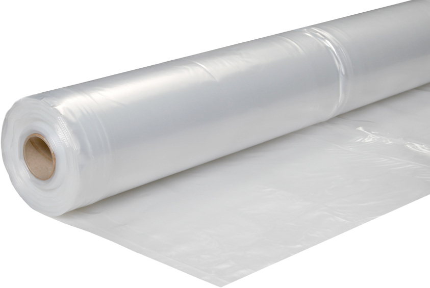 Bouwfolie Transparant T10  2X25m