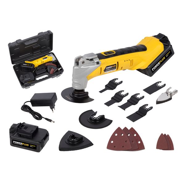 Powerplus POWX1331LI Oscillerende multitool 18v