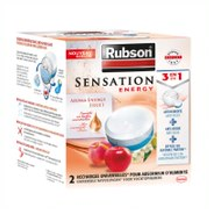 Rubson Sensation Vochtopnemer Navulling Fruit 2x300gr