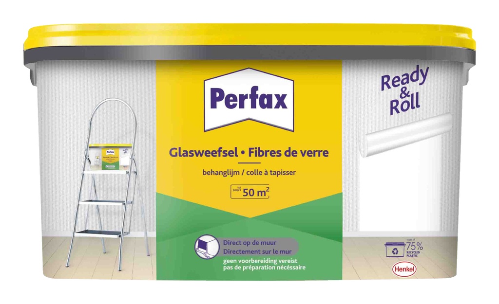 PERFAX Ready&Roll Glasweefsellijm 10Kg