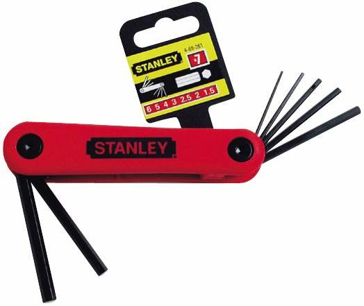 STANLEY STIFTSLEUTELSET 7DELIG