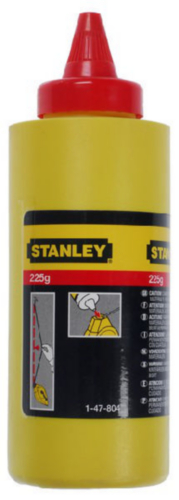 STANLEY SLAGLIJNPOEDER ROOD 225GR.