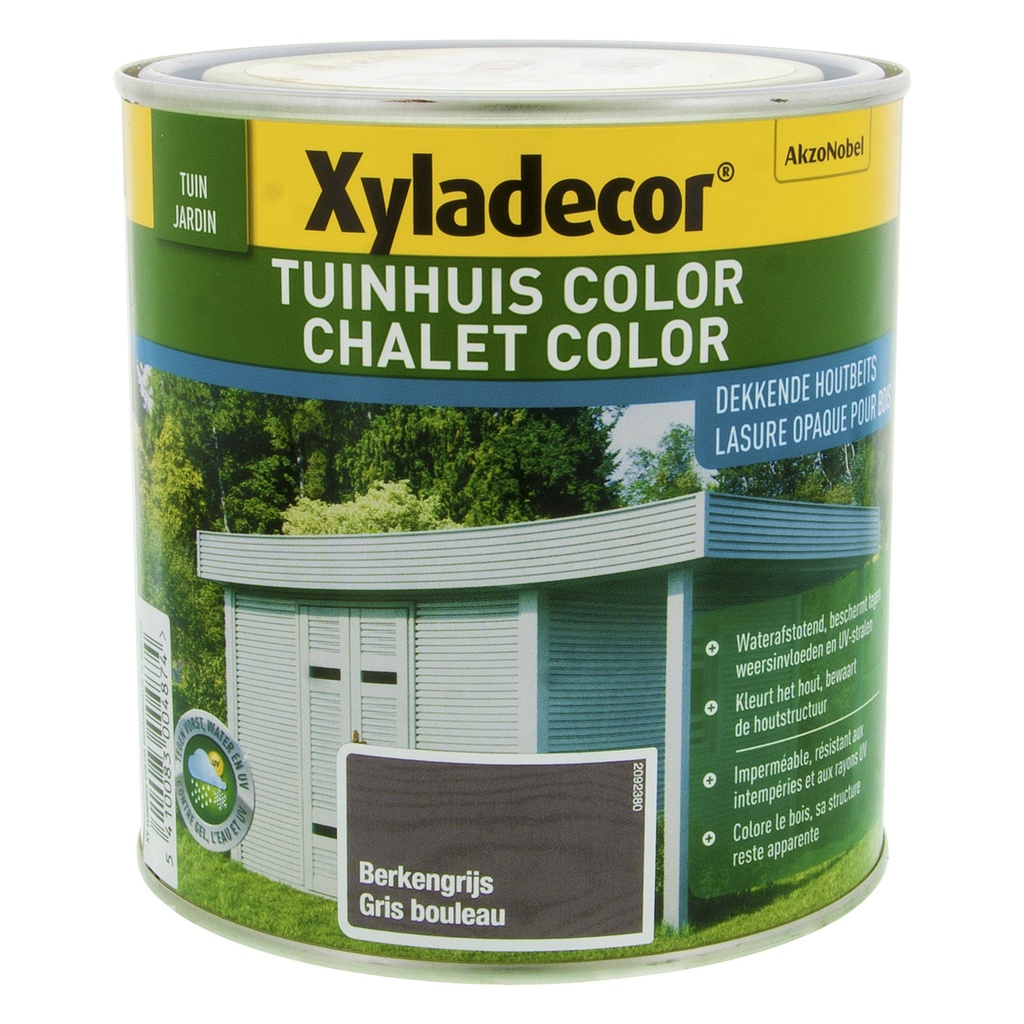 Xyladecor Tuinhuis Color Berkengrijs 1 L
