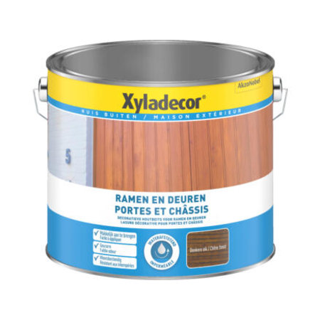 Xyladecor Ramen&Deuren WB Donkere Eik 2,5l