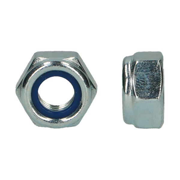Zeskantborgmoer |8| DIN 985 M10 Zn 200ST