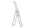 LADDER ALU STABILO II 3X9 +STABILISATOR