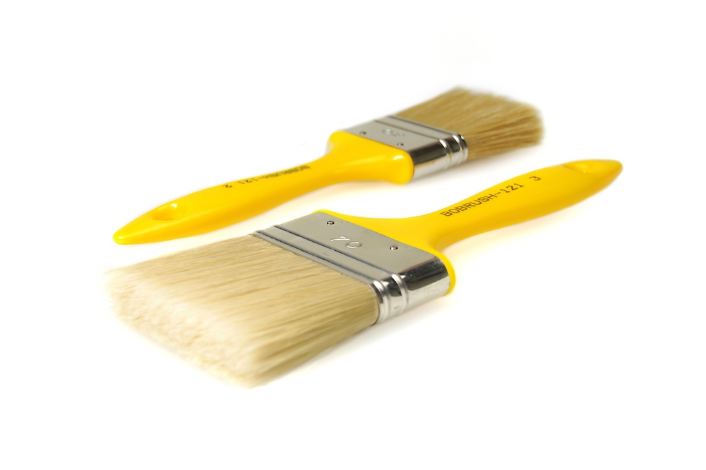 BOBRUSH PLATTE KWAST 3" - HOBBY