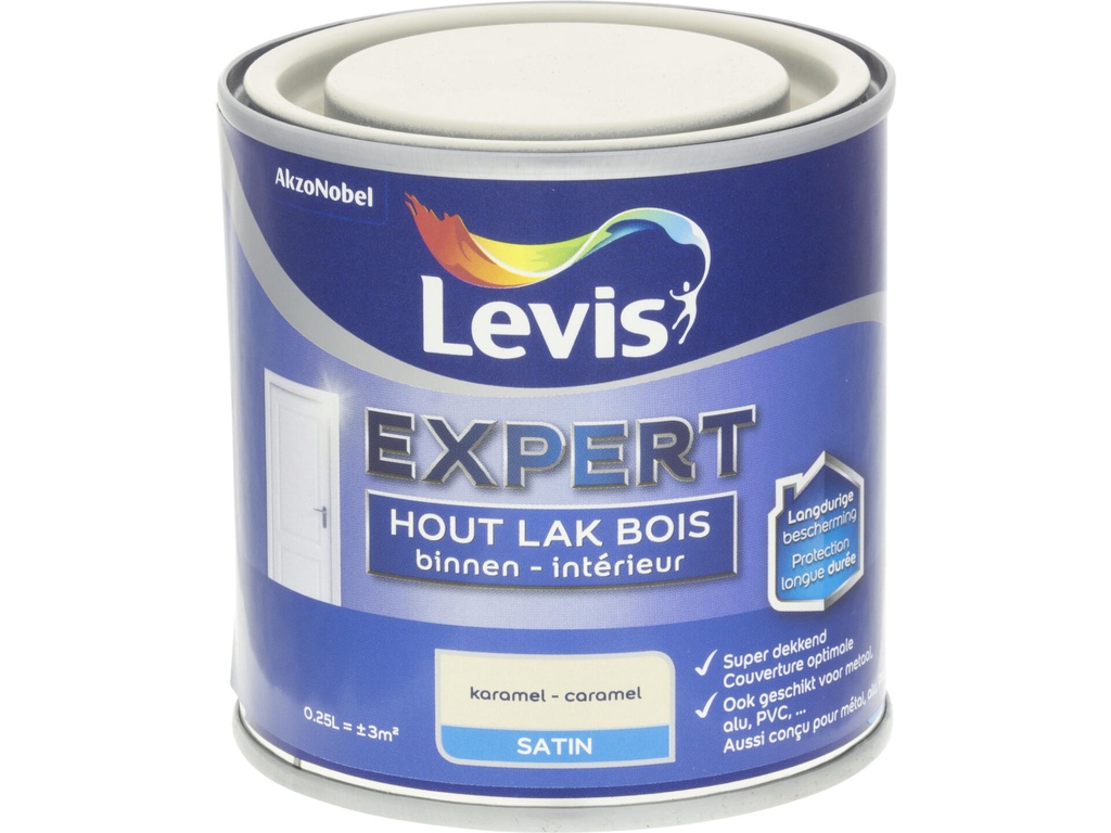 Levis Expert Binnenlak Zijdeglans Karamel 250 ml
