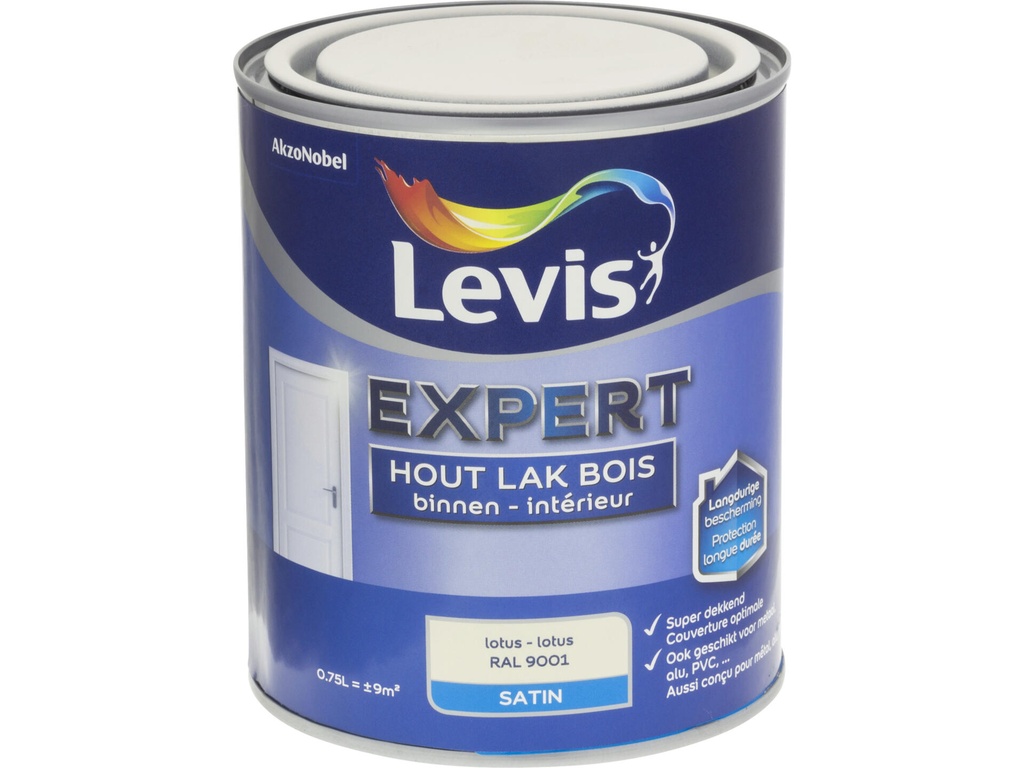 Levis Expert Binnenlak Zijdeglans Lotus 750 ml