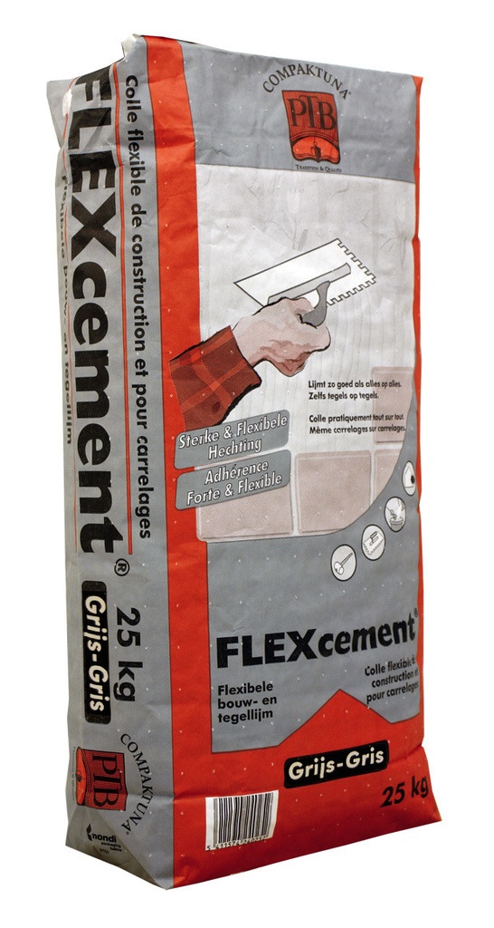 PTB-FLEXCEMENT GRIJS 25KG