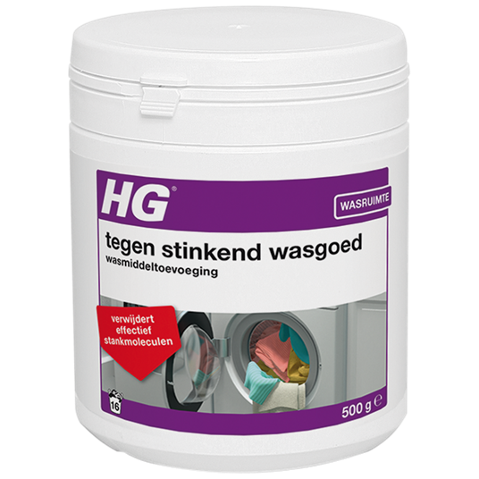 HG WASMIDDELTOEVOEGING TEGEN STINKEND WASGOED 0,5kg