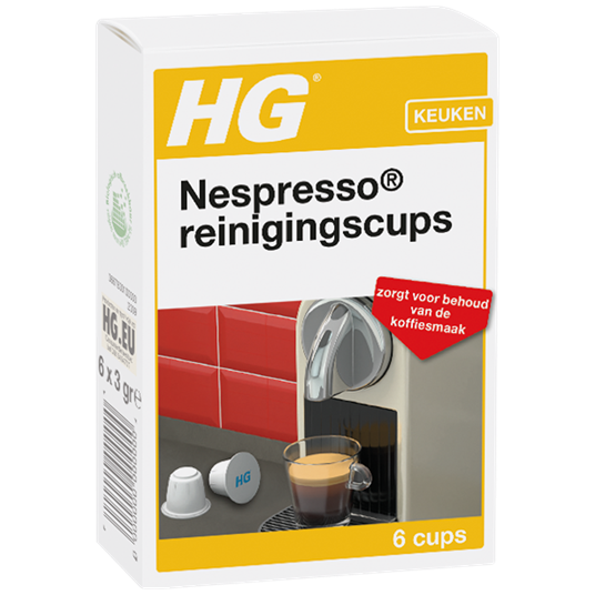 HG REINIGINGSCUPS NESPRESSO