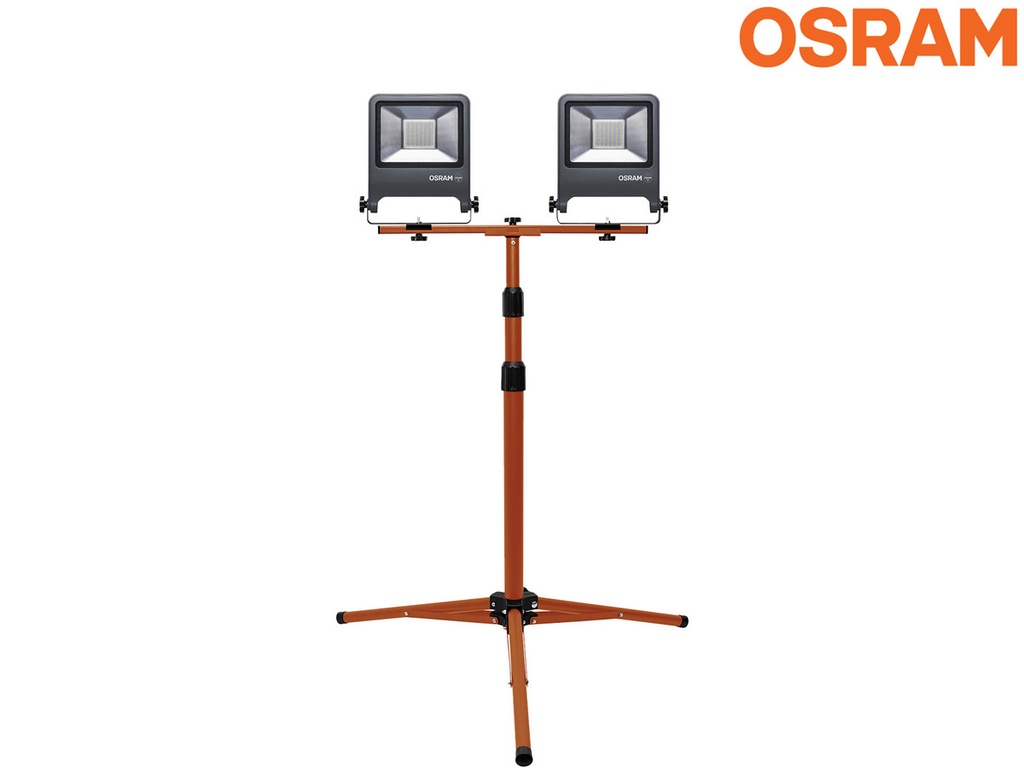 OSRAM LED WERKLAMP OP STATIEF 2x50W