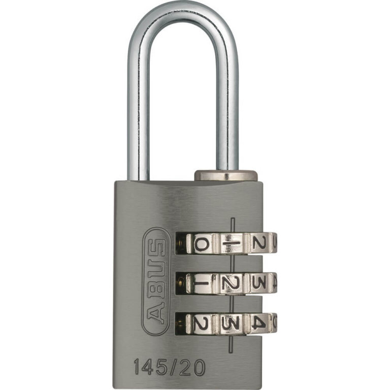 ABUS HANGSLOT CIJFERCOMBINATIE 145/20 TITANIUM