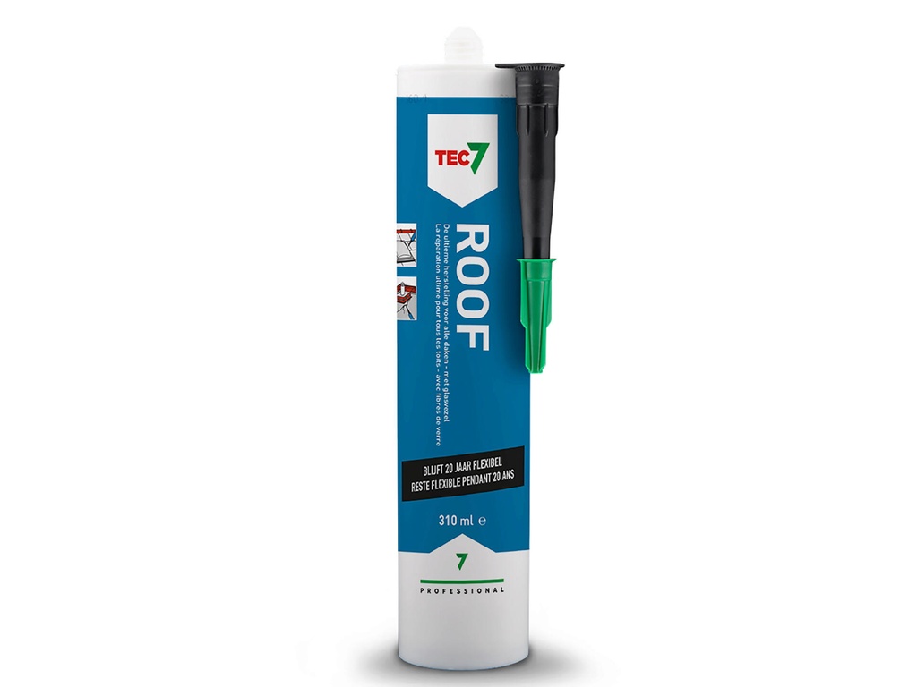 Tec7 ROOF 310ml DAKREPARATIE ZWART***