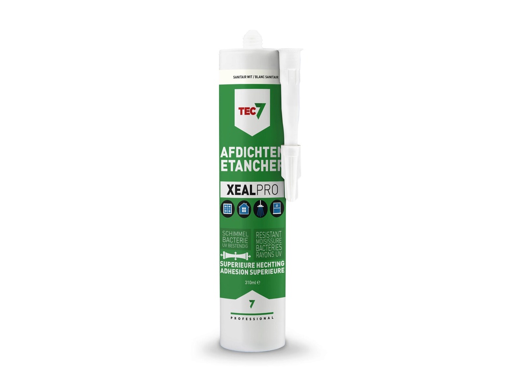 Tec7 XEALPRO 310ml SANITAIR WIT AFDICHTINGSKIT