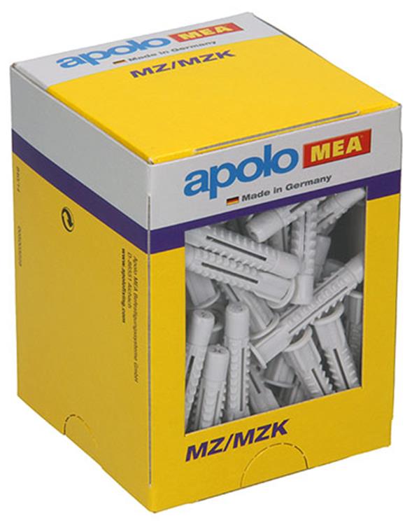 MEA Apolo Plug Universeel MZK 8 Ø8x49mm 100 St.