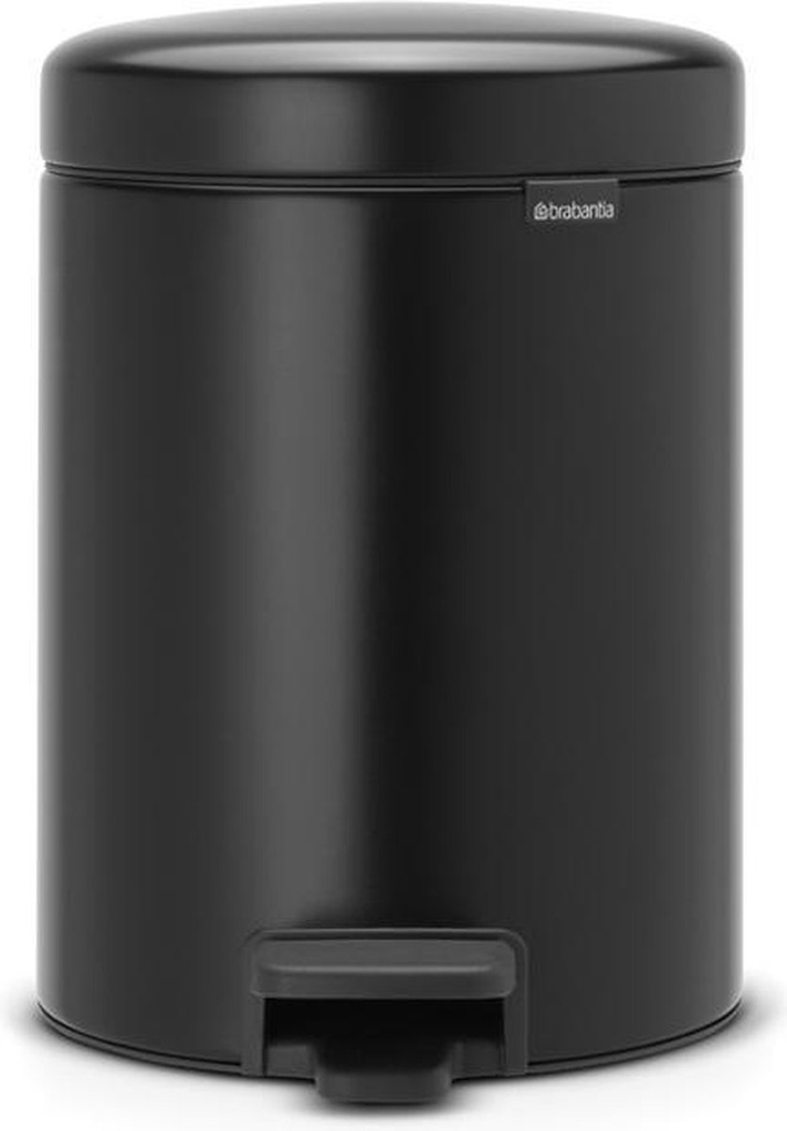 Brabantia Pedaalemmer NEWICON, 5L Matt Black