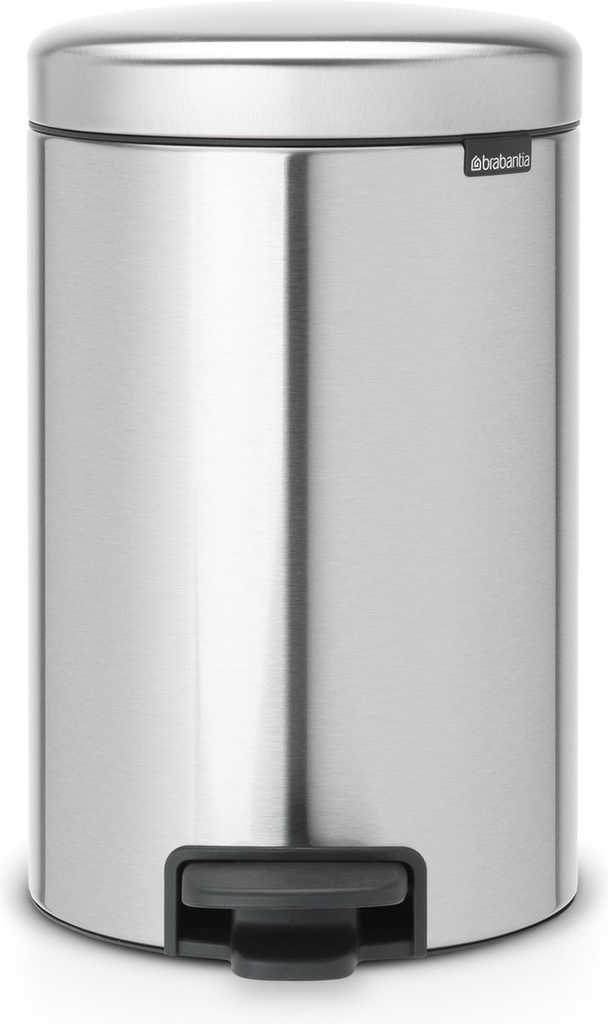 Brabantia Pedaalemmer NEWICON, 12L Matt Steel Fingerprint Proof