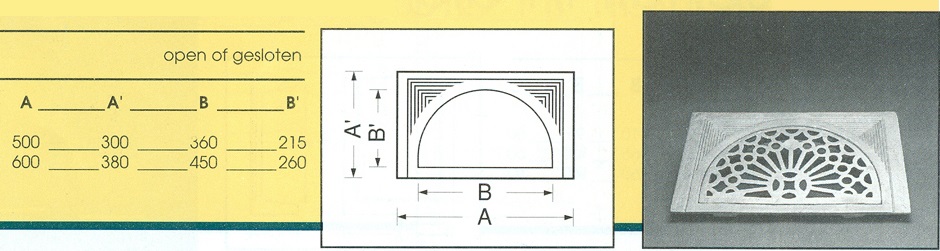 KELDERDEKSEL HALVE MAAN 50 X 30