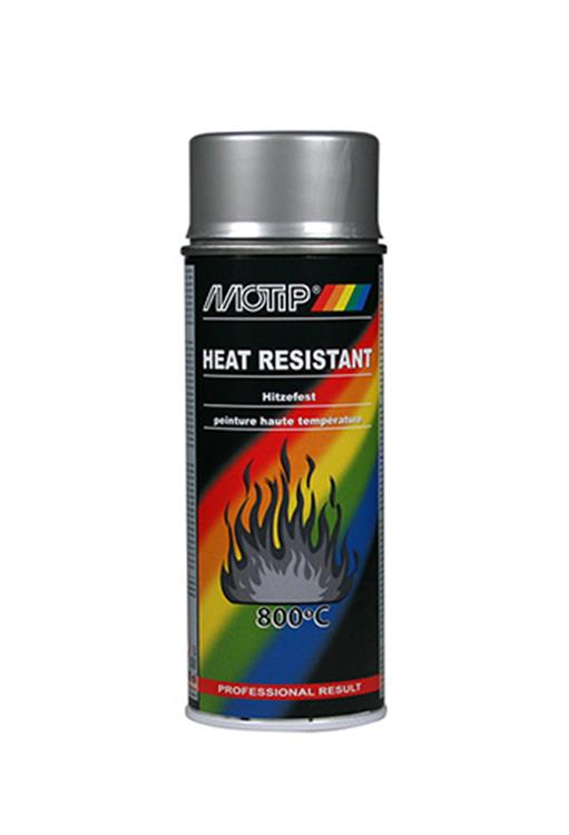Motip Hittebestendige Lak 800°C - Zilver - 400 ml - 04032