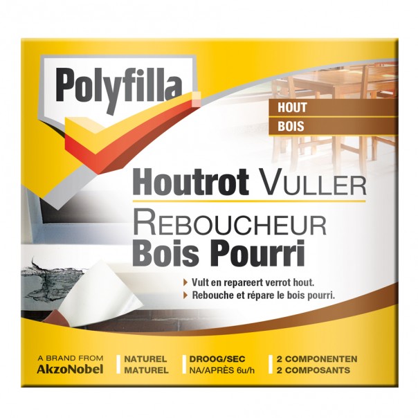 POLYFILLA HOUTROTVULLER 500GR