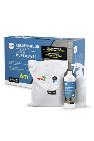 Tec7 WP7 KELDER + MUUR WATERDICHT - SET 10KG+1L