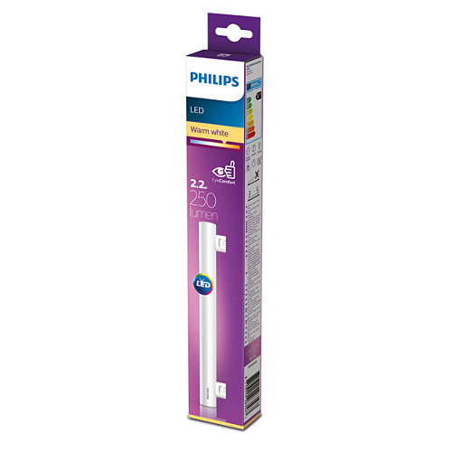 LED RECHTE BUISLAMP S14S 300mm 2,2W