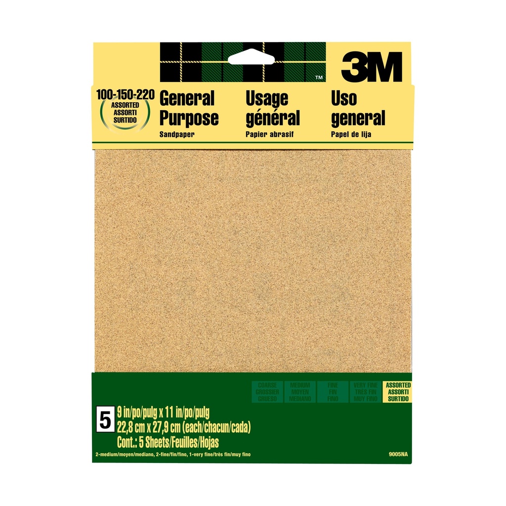 3M Aluminiumoxide Schuurpapier P100/150/220