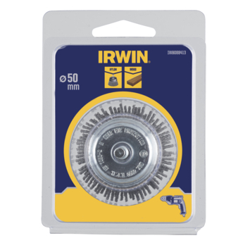 IRWIN Nylondraadborstel voor Hout Ø50 mm