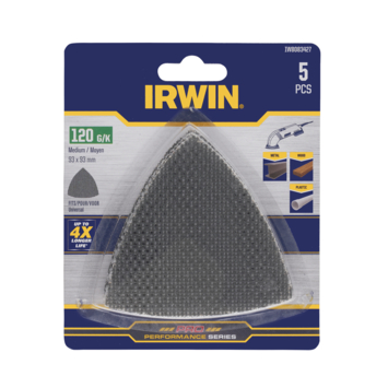 IRWIN Schuurgaas Delta 93x93mm zelfhechtend K120