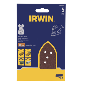 IRWIN Schuurstroken Handpalm 130x90mm Standaard K60