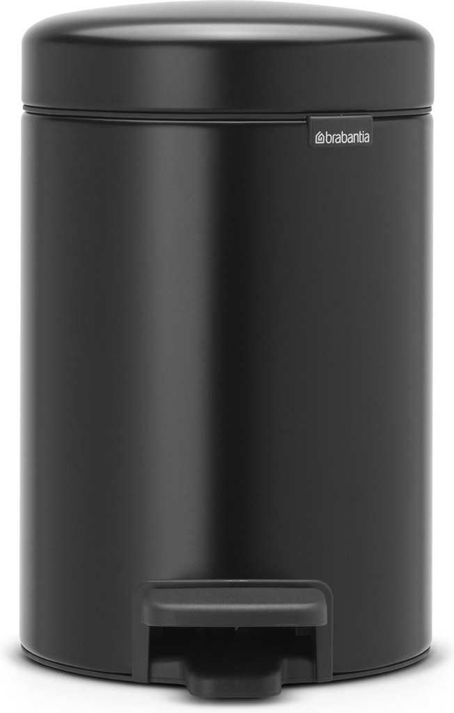 Brabantia Pedaalemmer NEWICON, 3L matt black