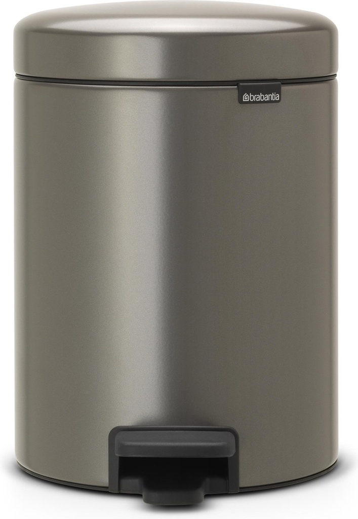 Brabantia Pedaalemmer NEWICON, 5L Platinum