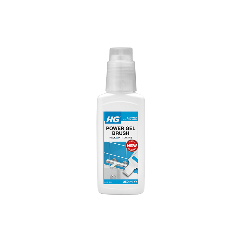 HG power gel brush kalk 250ml