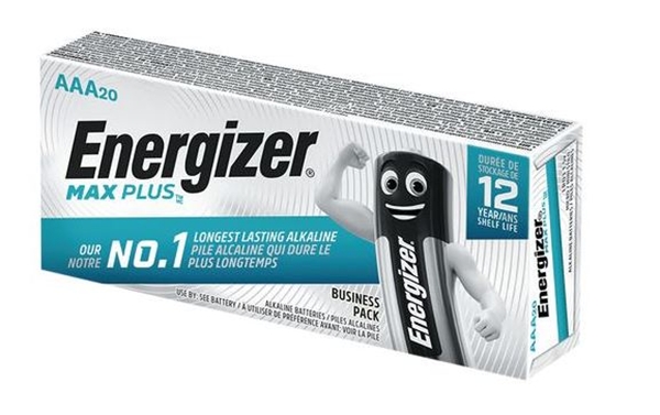 ENERGIZER BATTERIJEN MAX PLUS LR03 20st