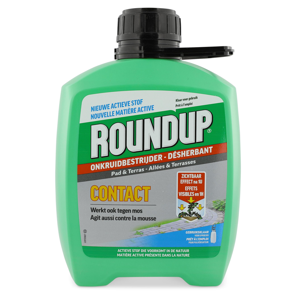 Roundup Onkruidbestrijder Contact Pad & Terras Refill 2,5l