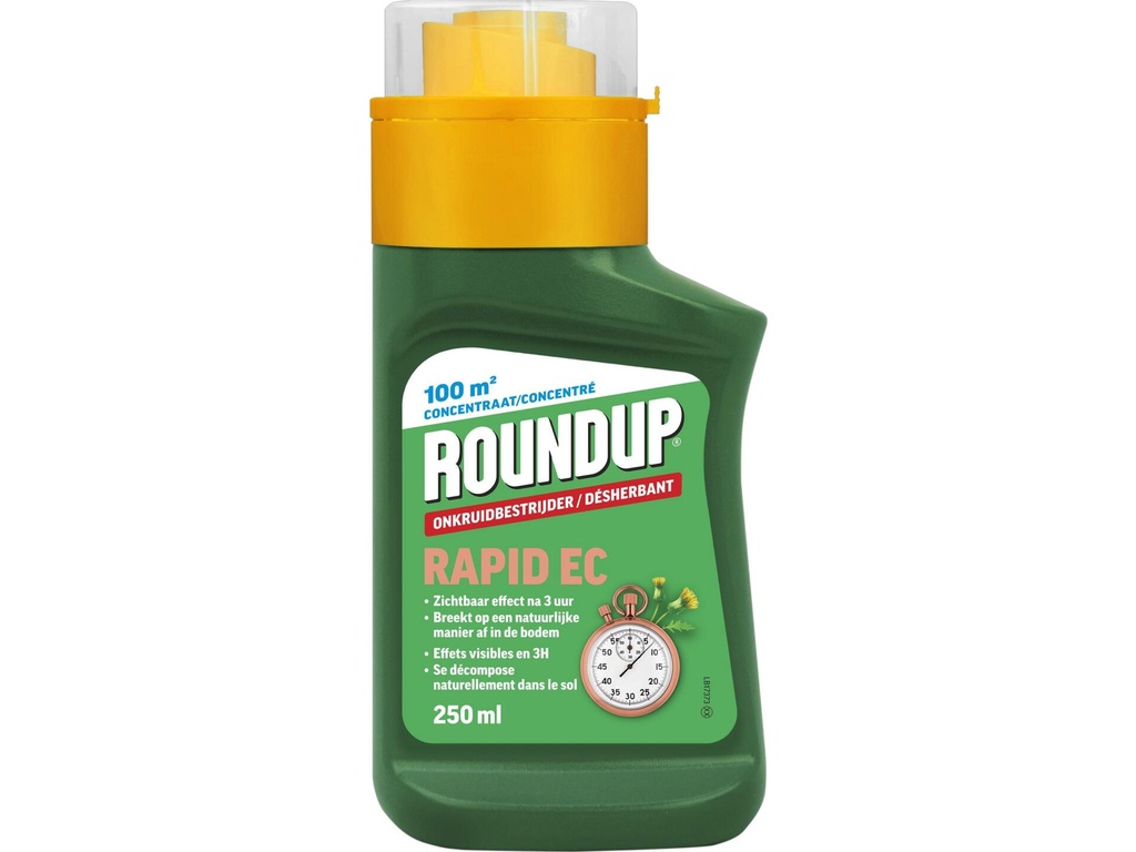 Roundup Onkruidbestrijder Rapid EC 250ml