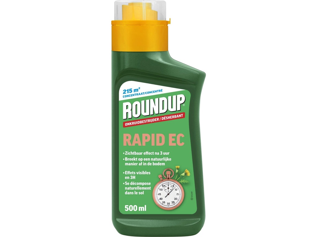 Roundup Onkruidbestrijder Rapid EC 500ml