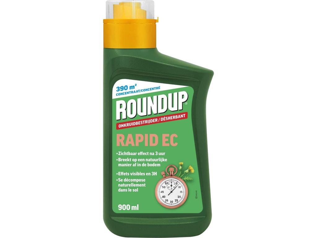 Roundup Onkruidbestrijder Rapid EC 900ml 