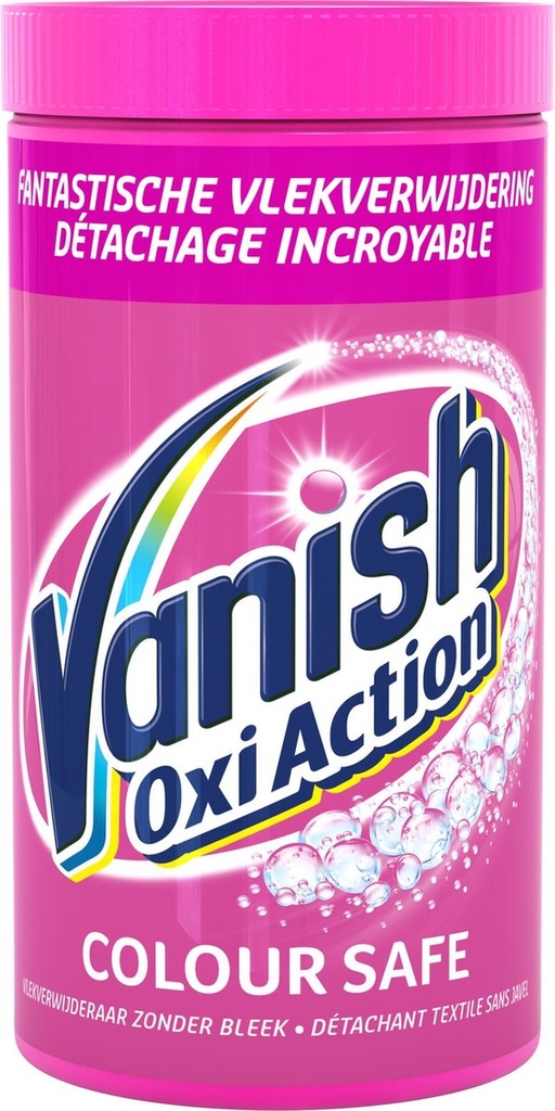 Vanish Oxi Action Colour Safe Base Poeder - Voor Witte & Gekleurde Was - 1,5 kg