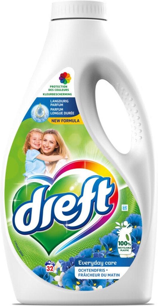 Dreft Liquid 32sc/1,6l Ochtend Fris