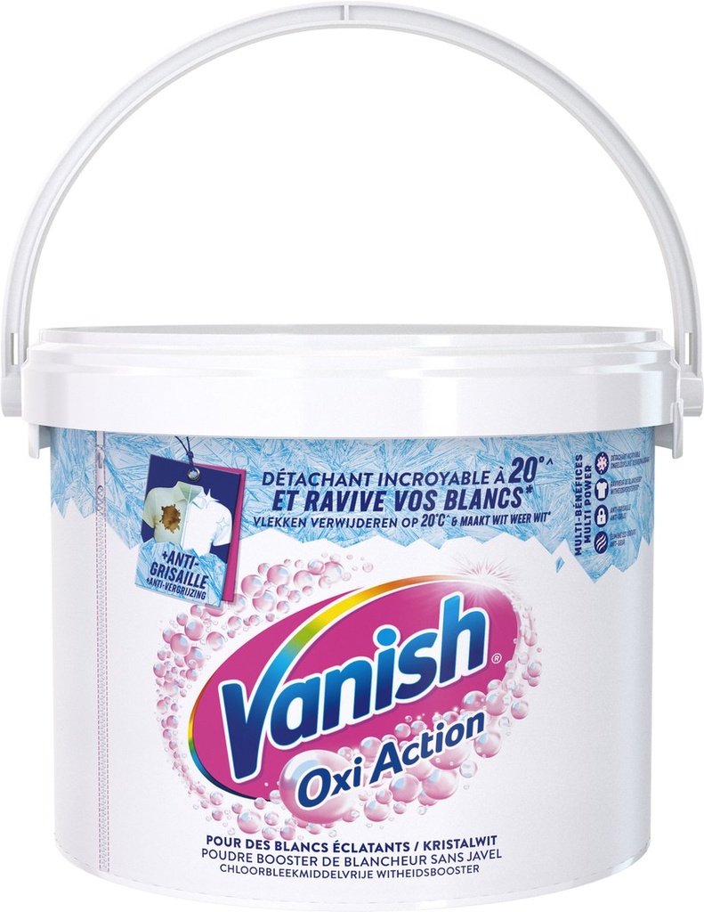 Vanish Oxi Action Vlekverwijderaar Poeder White 2,7kg