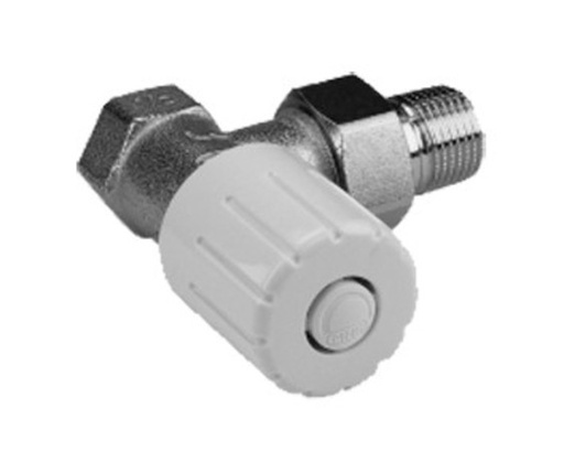 [A48060] Honeywell manuele radiatorkraan haaks 1/2"F